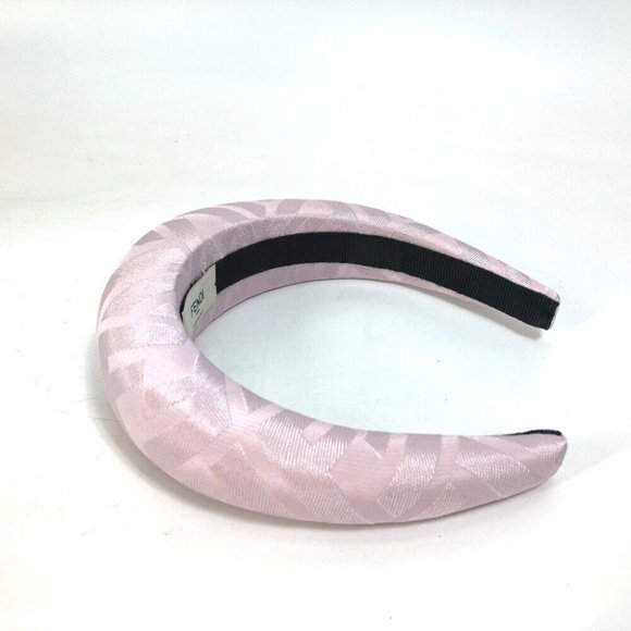 FENDI FXQ646 Zucca hair accessories hair band silk pink